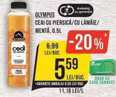 CEAI CU PIERSICĂ/CU LĂMÂIE/MENTĂ