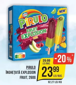 Înghețată Explosion Fruit