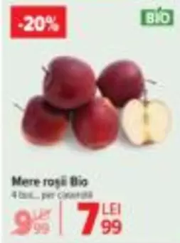 Mere roșii Bio