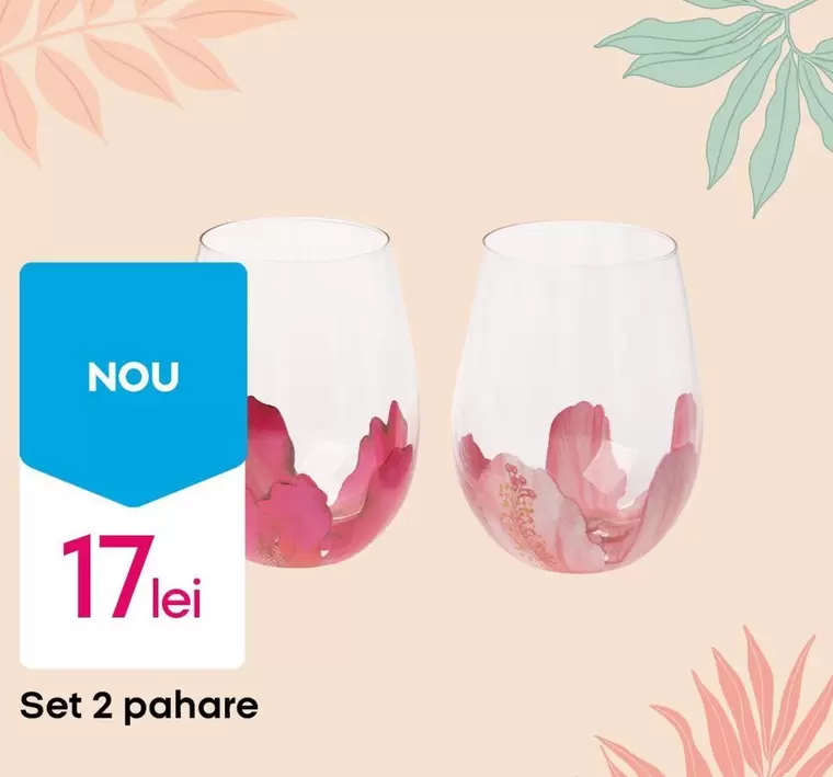 Set 2 pahare