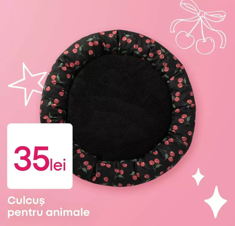 Culcuș pentru animale