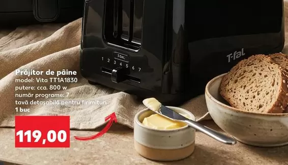 Tefal - Prăjitor de pâine model: Vito TI11A1850