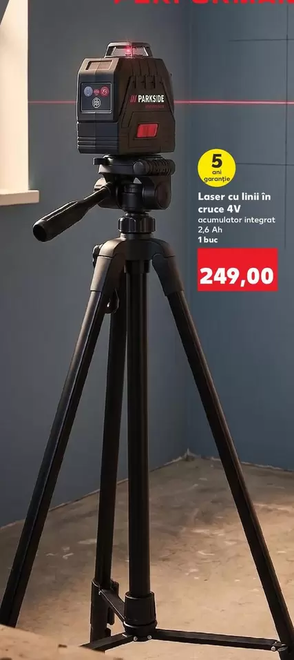 Laser cu fir in cruce 4V