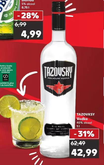 TAZOVSKY VODKA