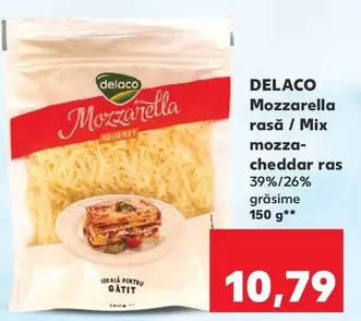 Mozzarella rasă / Mix mozza-cheddar ras