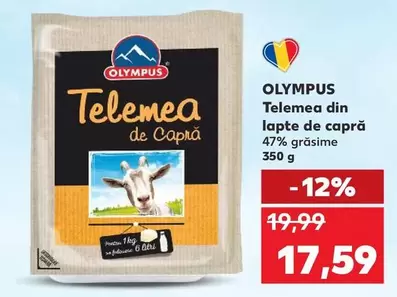 Telemea din lapte de capră