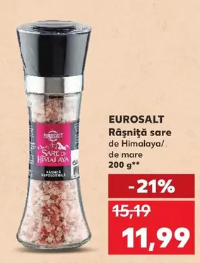 Râșniță sare de Himalaya/de mare