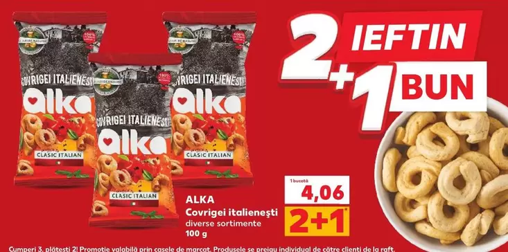 Covrigel Italianesti