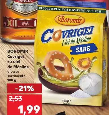 Covrigei cu ulei de Măsline Sare
