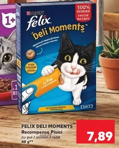 Deli Moments Recompense Pisici cu pui / somon / rață