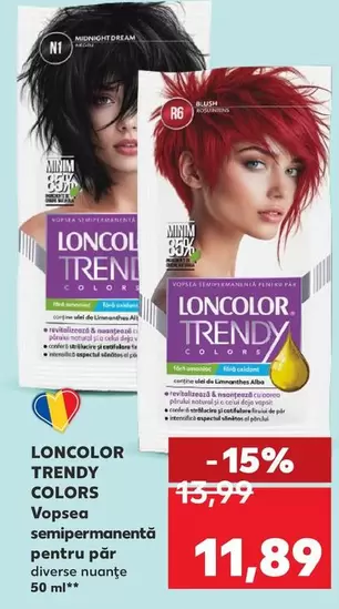 Sia - LONCOLOR TRENDY COLORS Vopsea semipermanenta