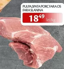 PULPA, SPATA PORC FARA OS FARA SLANINA