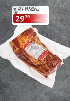 SCARITA DE PORC AFUMATA SI FIARTA