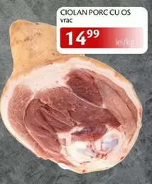 CIOLAN PORC CU OS VRAC