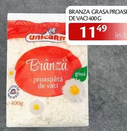BRANZA GRASA PROASPATA DE VACI