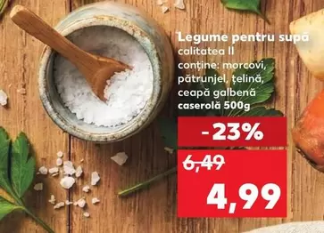 Legume pentru supă