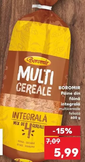 MULTI CEREALE INTEGRALA MIX DE CEREALE