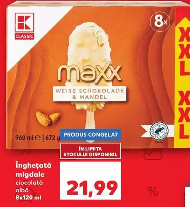 maxx weibe schokolade & mandel