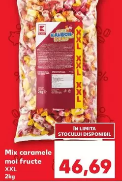 Mix caramele moi fructe