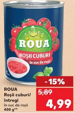 Roșii cuburi în suc de roșii