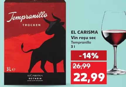 Vin roșu sec Tempranillo