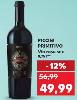 PRIMITIVO Vin roșu sec