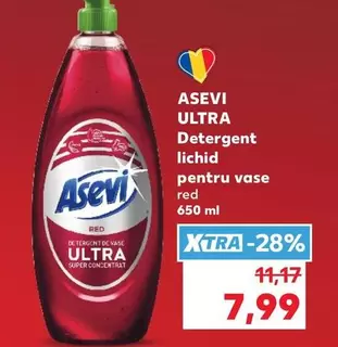 Detergent lichid pentru vase red