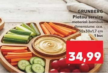 Platou servire