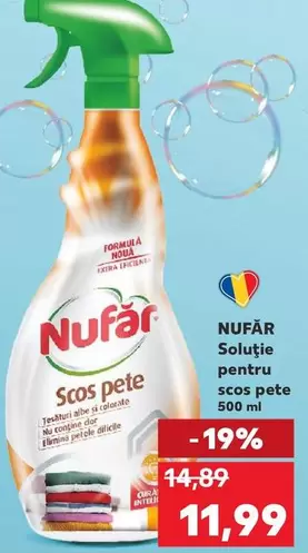 Soluție pentru scos pete