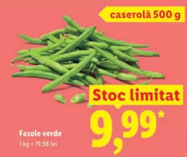 Fasole verde