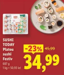 Platou sushi Festiv