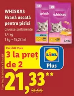 Hrană uscată pentru pisici