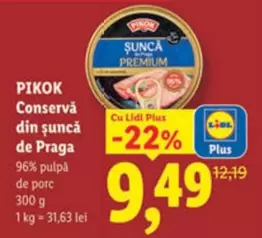 Conserva din suncă de Praga