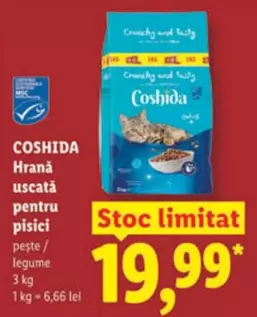 Hrană uscată pentru pisici