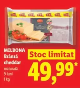Lol - Brânză cheddar maturată