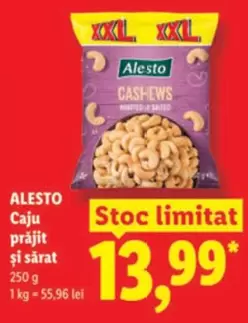 Caju prăjit și sărat