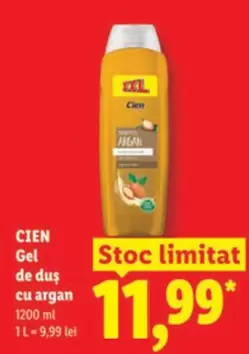 Gel de duș cu argan