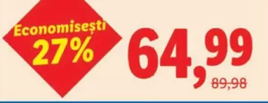 Economisești 27%