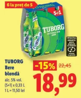 Tuborg - Bere blondă
