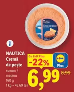 Cremă de pește somon / macrou