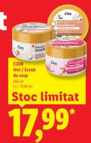 Unt / Scrub de corp