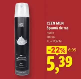 Spumă de ras Hydro