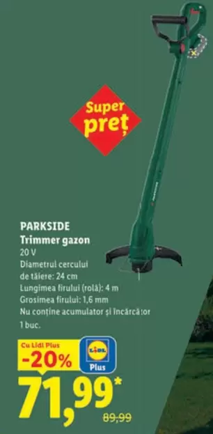 Trimmer gazon