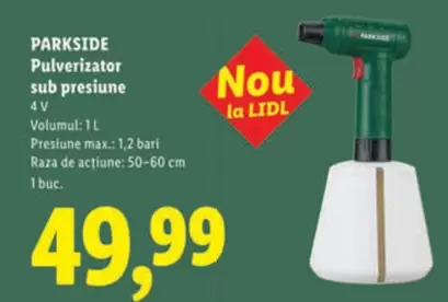 Pulverizator sub presiune