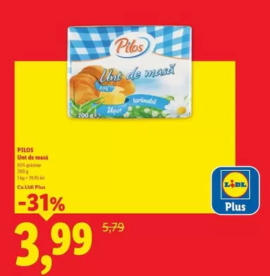 Unt de masă