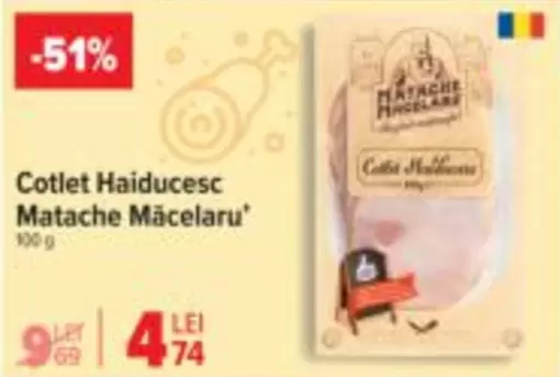 Cotlet Haiducesc Matache Măcelaru'