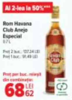 Rom Havana Club Añejo Especial 0.7L