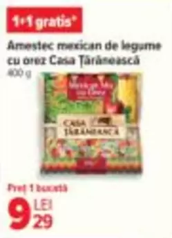 Amestec mexican de legume cu orez