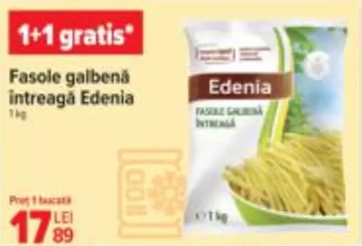 Fasole galbena intreaga