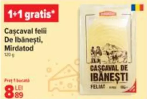Cașcaval felii